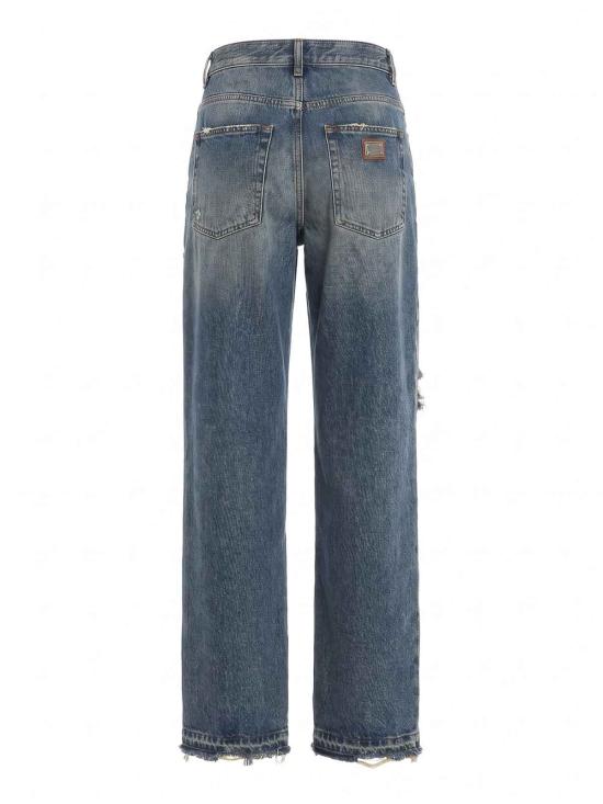 26FW 돌체앤가바나 스트레이트 팬츠 FTDQHDG8OY4S9001 DENIM - DOLCE & GABBANA