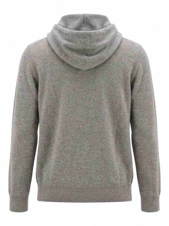 26FW 브루넬로 쿠치넬리 후드 티셔츠 M2223246GCOW55 GREY - BRUNELLO CUCINELLI