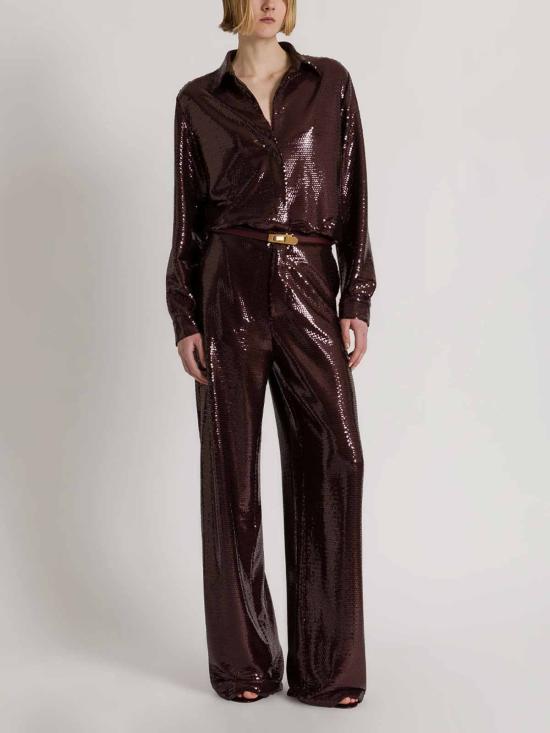 26FW 알베르타 페레티 반팔 티셔츠 022066460104 BROWN - ALBERTA FERRETTI
