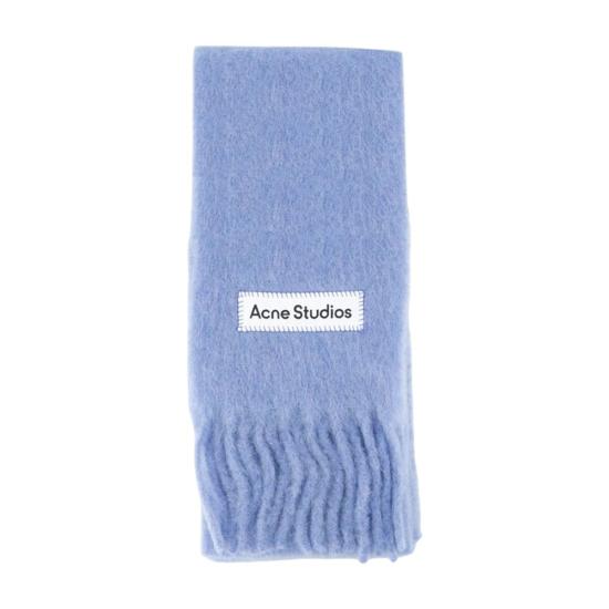 26FW 아크네 스튜디오 벨리 스키니 모헤어 머플러 CA0443228 LIGHT BLUE