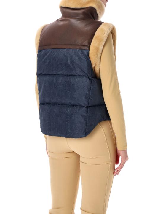 26FW 골드버그 베스트 GB01450263 0050 NAVY MULTI - GOLDBERGH