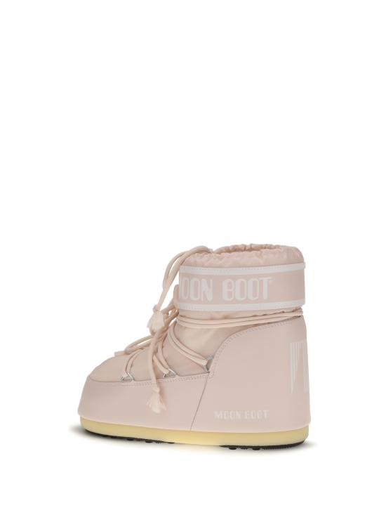 26FW 문부츠 아이콘 나일론 로우 부츠 80D1409340 J042 DUSTY PINK - MOON BOOT