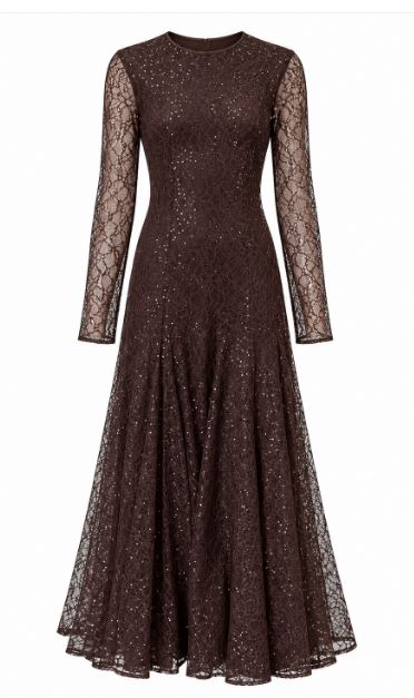 26FW 트윈셋 미디 원피스 262TF2080S0944513611 BROWN