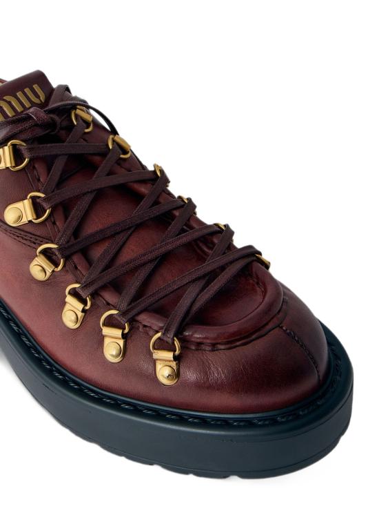 26FW 미우미우 로퍼 5E766E50D F0201 BROWN - MIU MIU