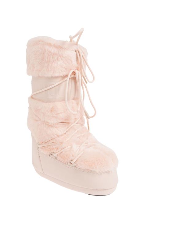 26FW 문부츠 MB 아이콘 폭스 퍼 부츠 80D1408900DONNA J042 PINK PURPLE - MOON BOOT