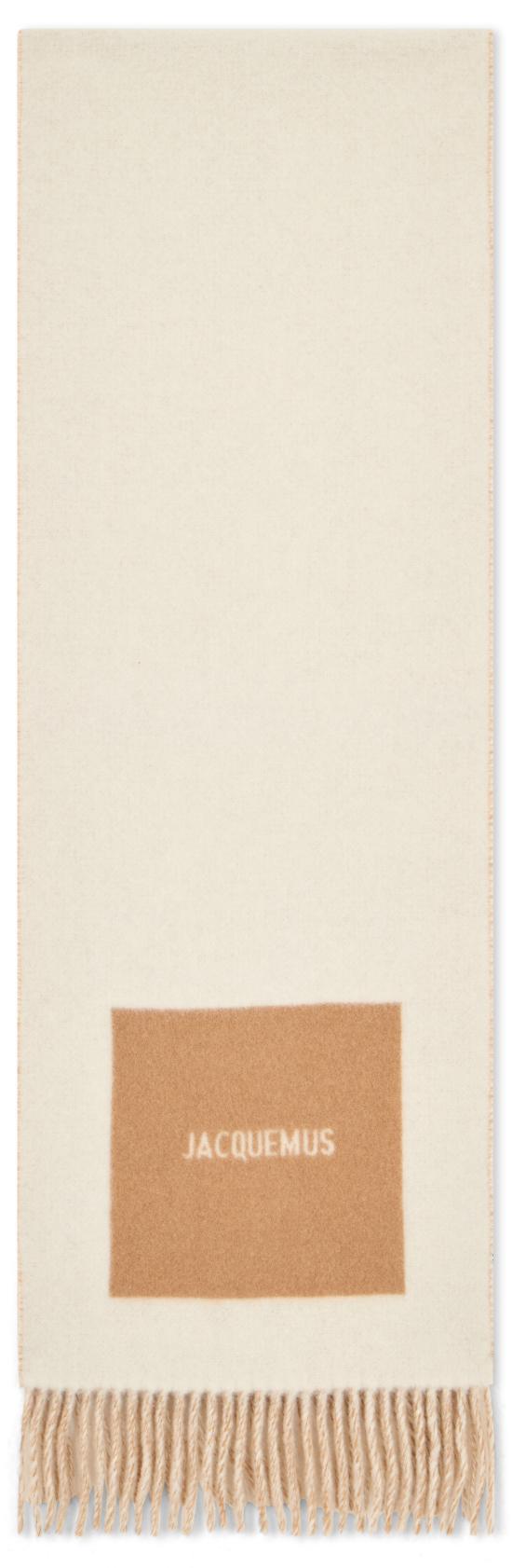 26FW 자크뮈스 머플러/스카프 24HACU00579AOT4044015 Beige - JACQUEMUS