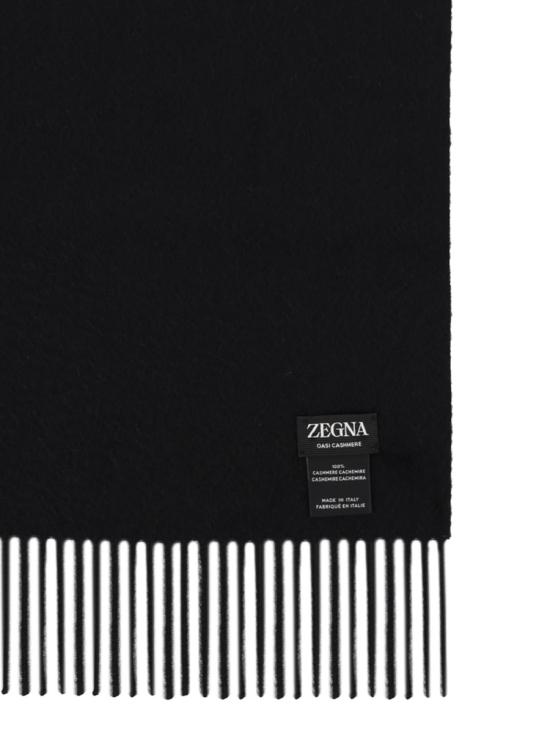 26FW 에르메네질도제냐 머플러/스카프 E7L41SA8 26NBK1 BLACK - ERMENEGILDO ZEGNA