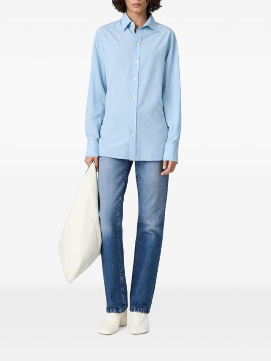 26FW MM6 메종마르지엘라 셔츠 S62DT0058M36085 001F BLUE - MM6 MAISON MARGIELA
