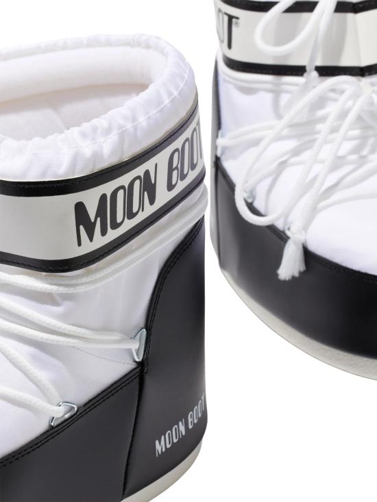 26FW 문부츠 아이콘 나일론 로우 부츠 1409340099 WHITE - MOON BOOT