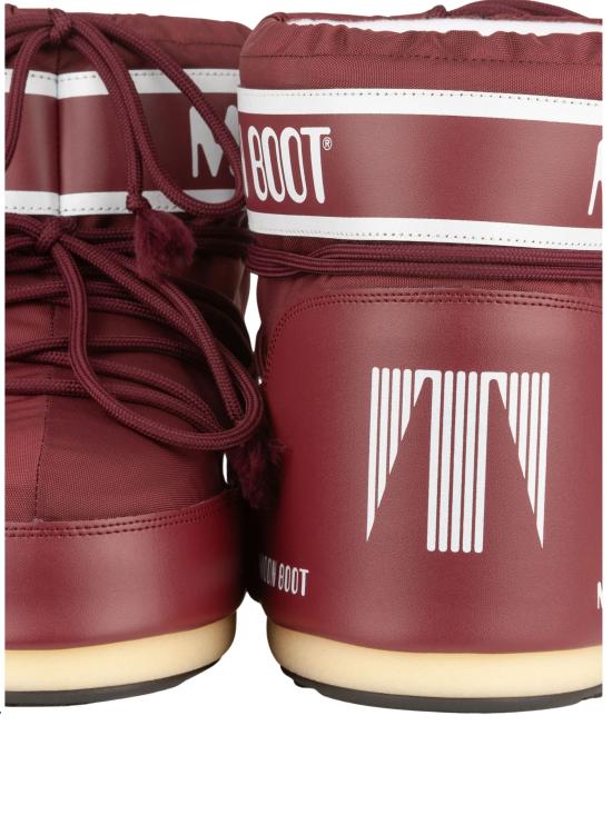 26FW 문부츠 아이콘 나일론 로우 부츠 1409340099 BURGUNDY BROWN - MOON BOOT