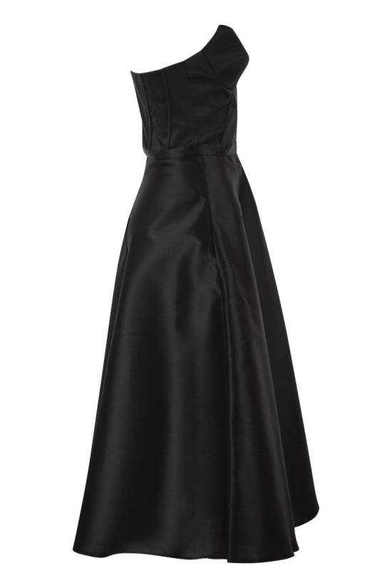 26FW 엘리자베타프랜치 미디 원피스 AB96767E2 110 BLACK - ELISABETTA FRANCHI