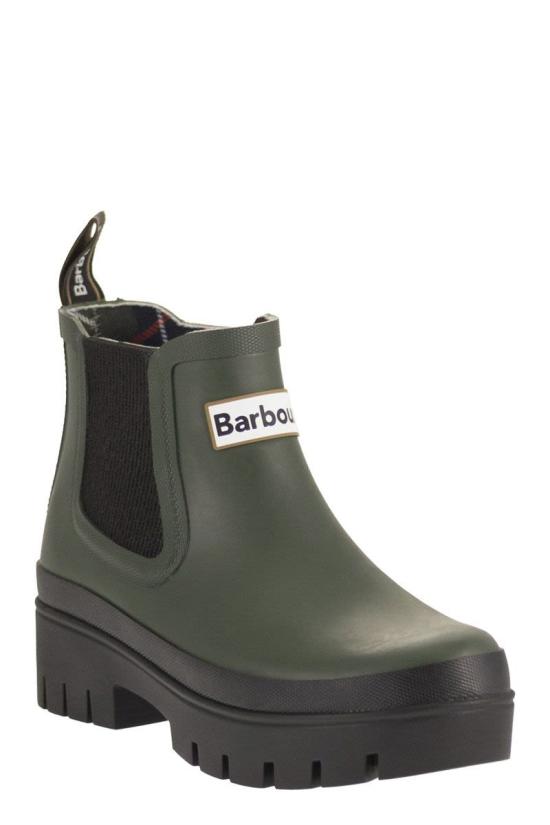 26FW 바버 할톤 앵클 웰링턴 부츠 LRF0100 LRF OL12 OLIVE - BARBOUR