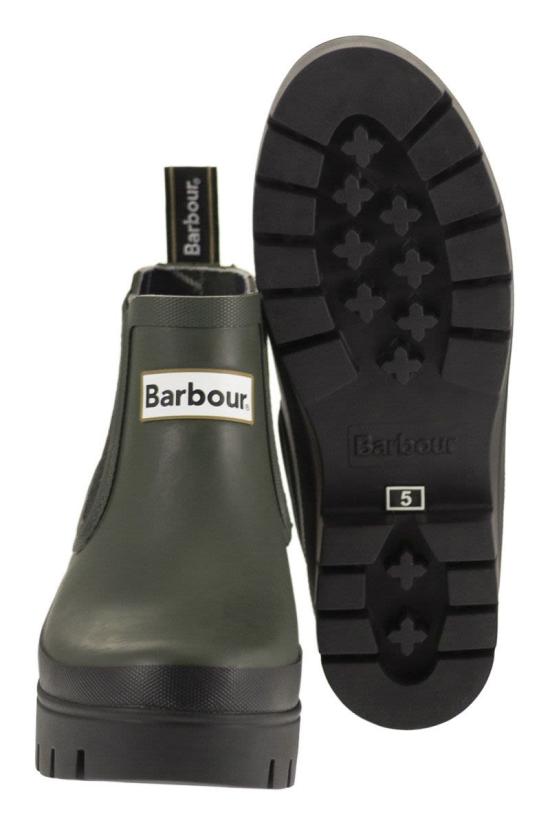 26FW 바버 할톤 앵클 웰링턴 부츠 LRF0100 LRF OL12 OLIVE - BARBOUR