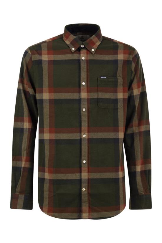 26FW 바버 긴팔 셔츠 MSH5364 MSH OL54 OLIVE