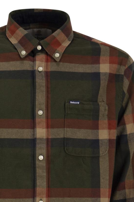 26FW 바버 긴팔 셔츠 MSH5364 MSH OL54 OLIVE - BARBOUR