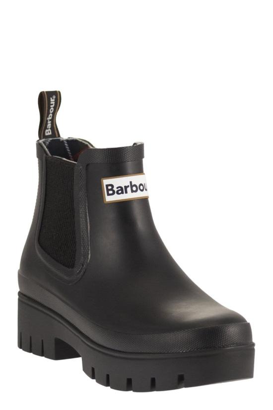 26FW 바버 할톤 앵클 웰링턴 부츠 LRF0100 LRF BK11 BLACK - BARBOUR