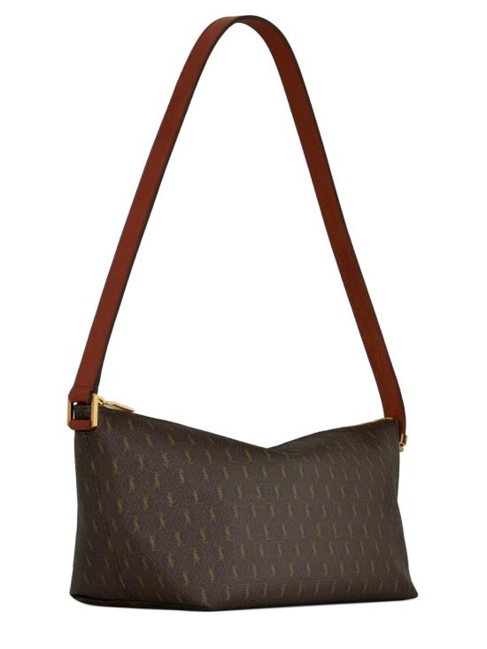 26FW 생로랑 모노그램 크로스바디백 667490FABLK2166 CHOC KAK BRUN ROUI - SAINT LAURENT