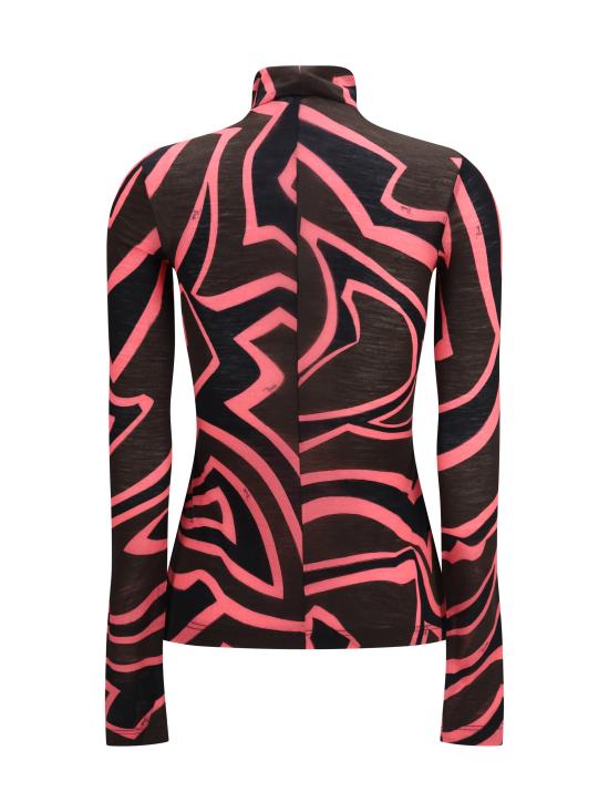 26FW 에밀리오푸치 반팔 티셔츠 6UJM196U798018 BROWN CORAL - EMILIO PUCCI