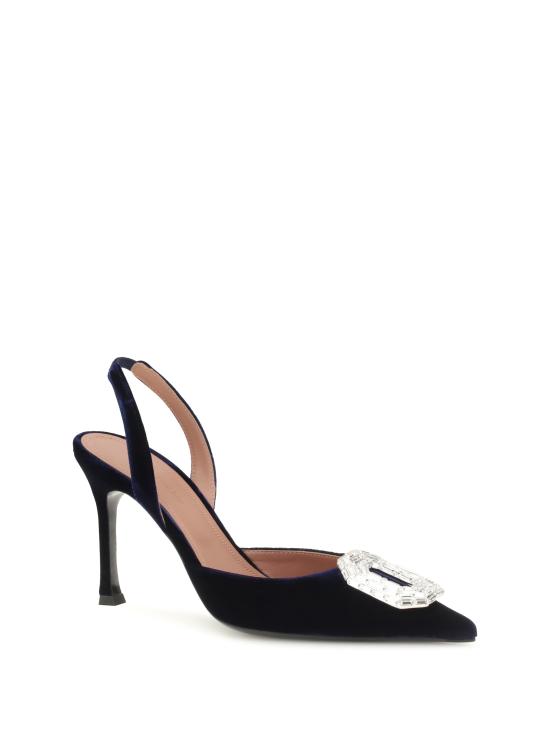 26FW 아미나 무아디 샌들 18S366703CAMMIDNIGHTBL MIDNIGHT BLUE VELVET - AMINA MUADDI