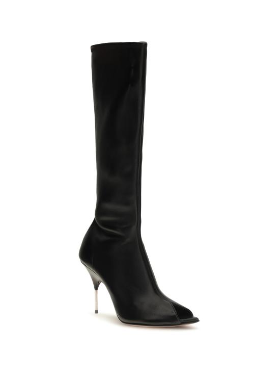 26FW 아미나 무아디 부츠 18S366651BRUBLACKSTRET BLACK STRETCH NAPPA - AMINA MUADDI