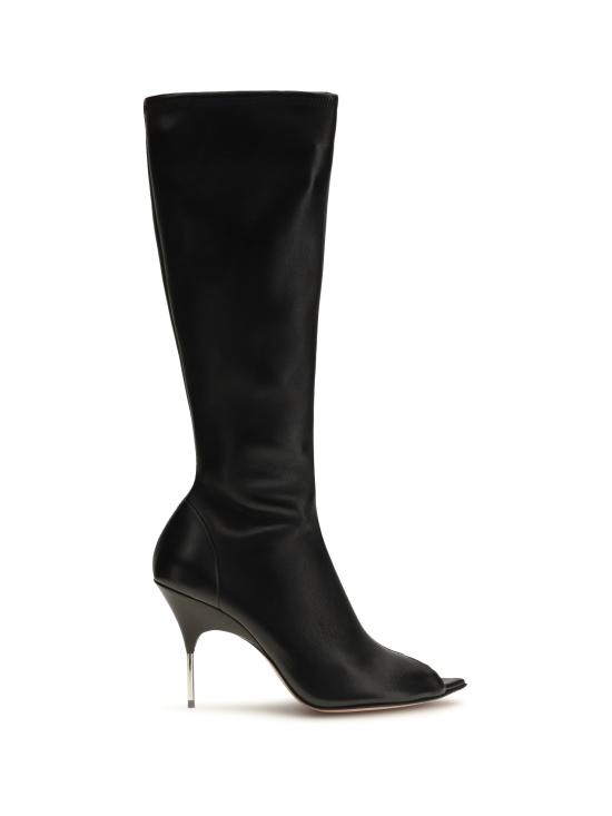 26FW 아미나 무아디 부츠 18S366651BRUBLACKSTRET BLACK STRETCH NAPPA