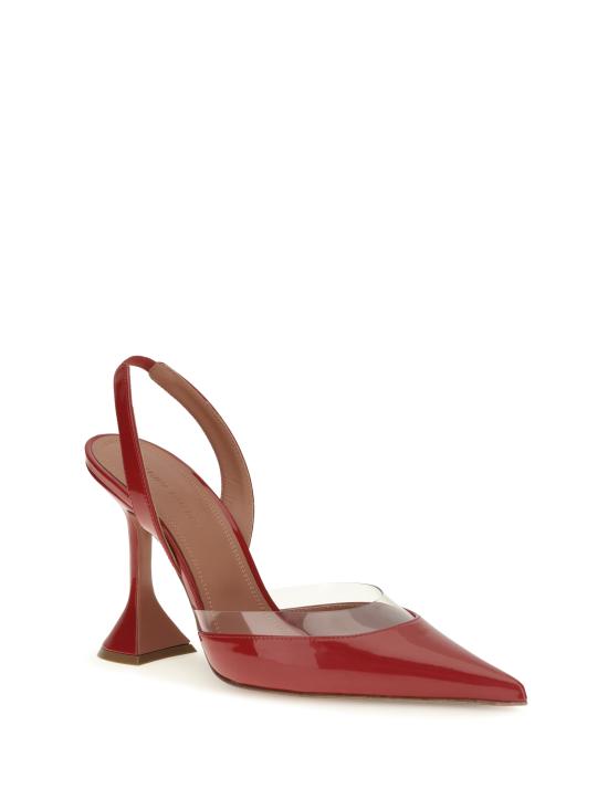 26FW 아미나 무아디 샌들 18S366697LARWINTERREDP WINTER RED PATENT TRANSPARENT PVC - AMINA MUADDI