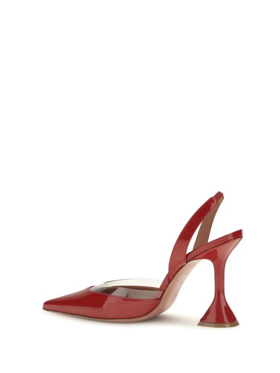 26FW 아미나 무아디 샌들 18S366697LARWINTERREDP WINTER RED PATENT TRANSPARENT PVC - AMINA MUADDI