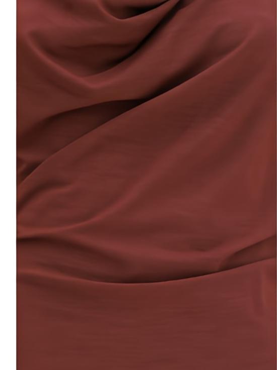 26FW 브루넬로 쿠치넬리 미디 원피스 MG929AB1Z1C9813 CABERNET - BRUNELLO CUCINELLI