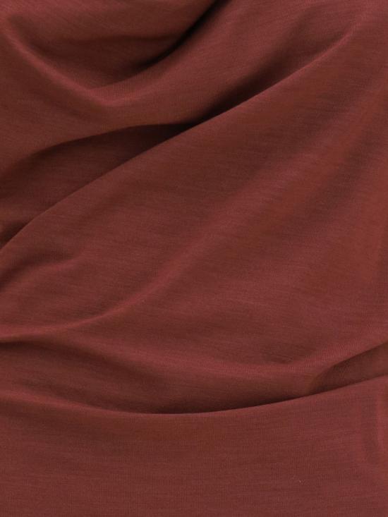 26FW 브루넬로 쿠치넬리 미디 원피스 MG929AB1Z1C9813 CABERNET - BRUNELLO CUCINELLI