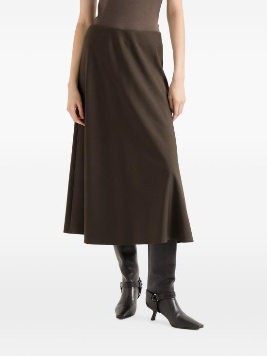 26FW 브루넬로 쿠치넬리 스커트 MB143G3634C4222 DARK CHOCOLATE - BRUNELLO CUCINELLI