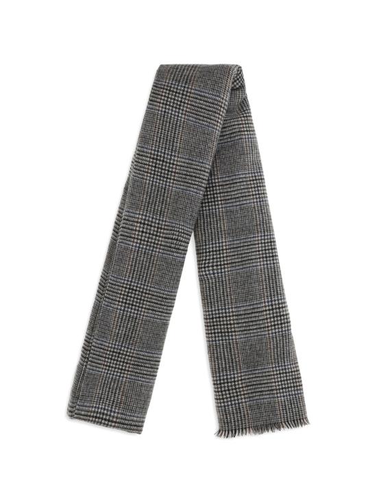 26FW 브루넬로 쿠치넬리 머플러/스카프 MSCDAGW13CFA38 CAMEL NERO BORDEAUX - BRUNELLO CUCINELLI
