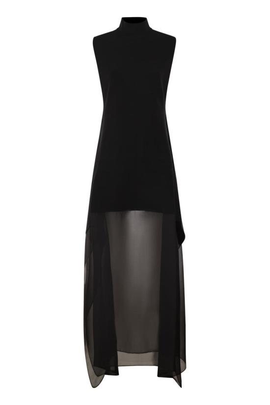 26FW 스포트막스 미디 원피스 2622326033600 004 BLACK