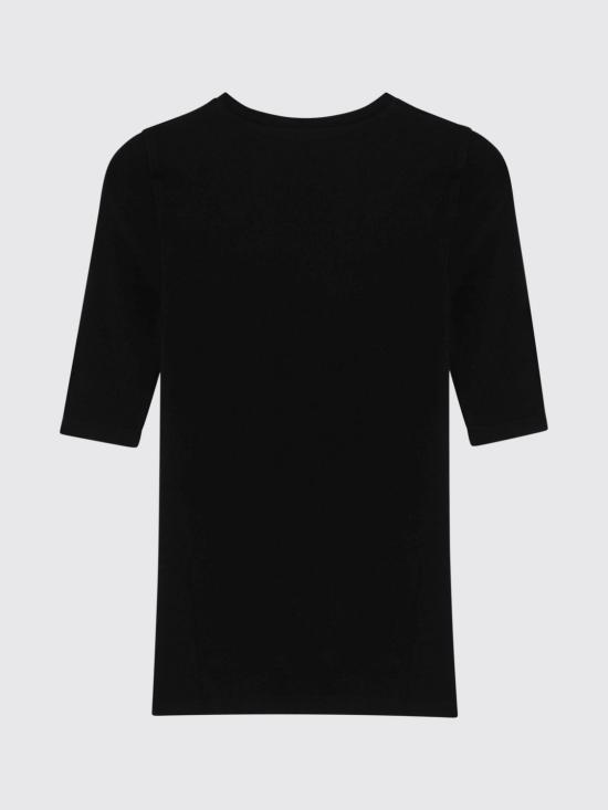 26FW 토템 탑 264WRT0942YA0359 001 Black - TOTEME