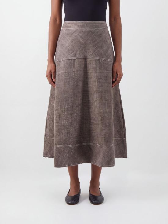 26FW 쉐르 스커트 JUP1346JANELLE MAR3226W Brown