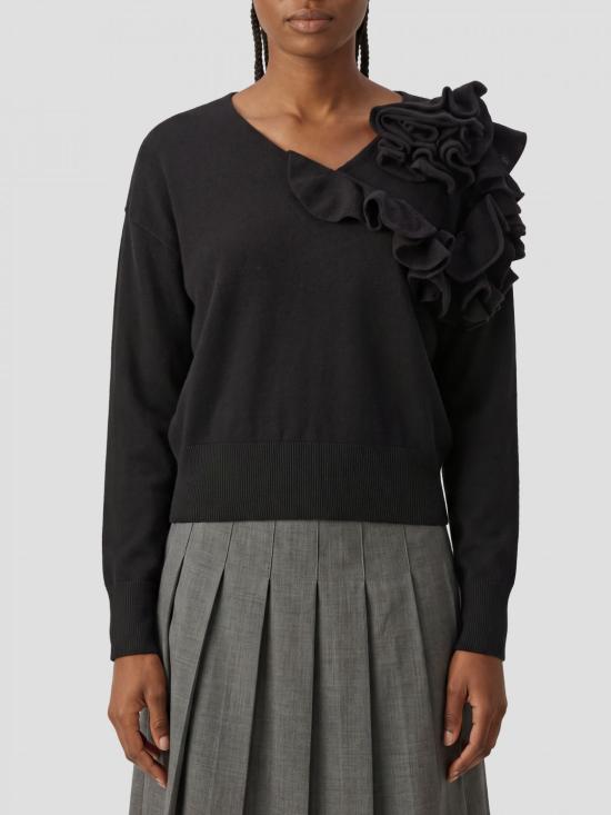 26FW 누드 스웨터 1101W26093 09 Black