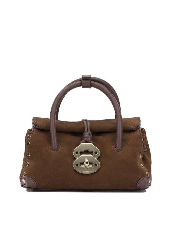 26FW 자넬라토 토트백 DOTTA ZASHMERE BABY0801202380000Z0208 Brown