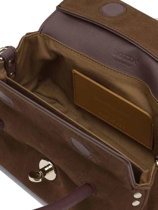 26FW 자넬라토 토트백 DOTTA ZASHMERE BABY0801202380000Z0208 Brown - ZANELLATO