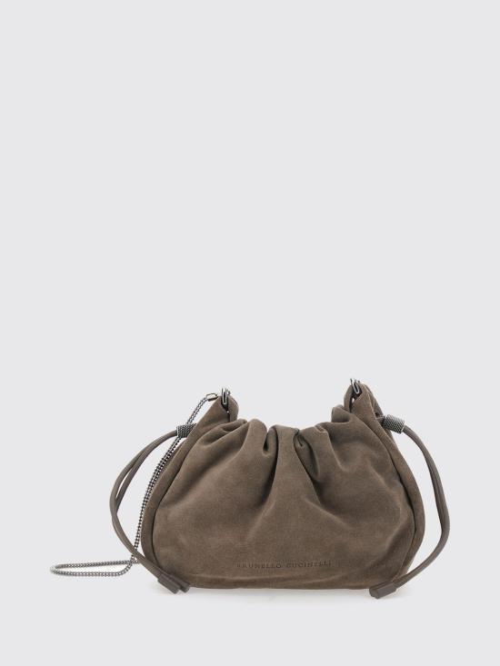26FW 브루넬로 쿠치넬리 클러치/파우치 MBHID2667 C8187 Brown