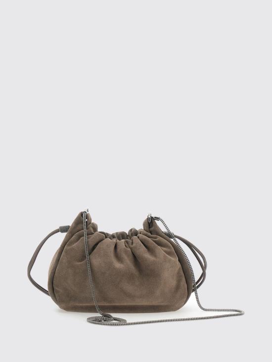 26FW 브루넬로 쿠치넬리 클러치/파우치 MBHID2667 C8187 Brown - BRUNELLO CUCINELLI
