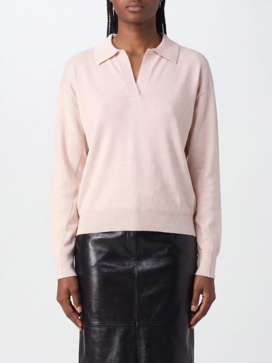 26FW 쉐르 폴로 티셔츠 PUL0279FLEMING ROS1325W Blush Pink