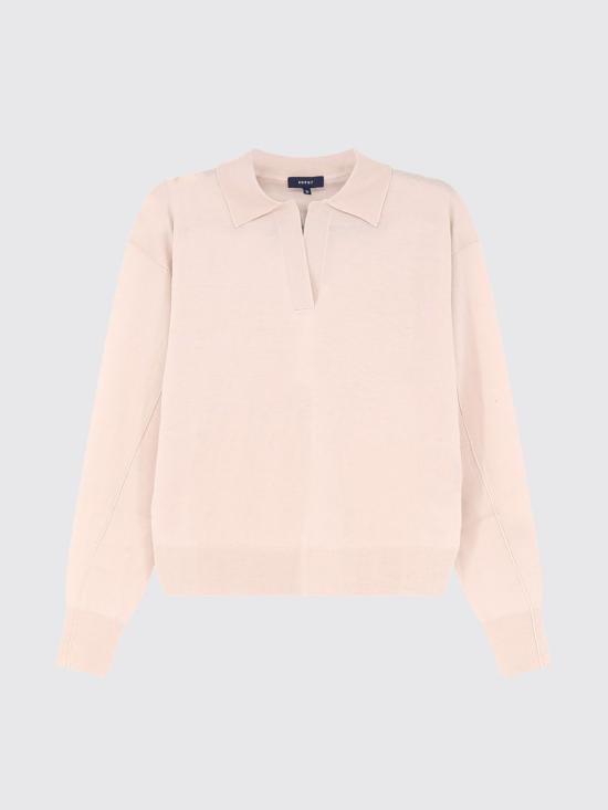 26FW 쉐르 폴로 티셔츠 PUL0279FLEMING ROS1325W Blush Pink - SOEUR