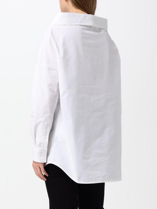 26FW 발렌시아가 오버사이즈 스톨 셔츠 A009OOTRM17 9000 White - BALENCIAGA
