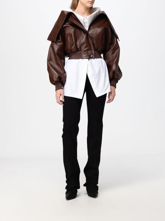 26FW 발렌시아가 오버사이즈 스톨 셔츠 A009OOTRM17 9000 White - BALENCIAGA