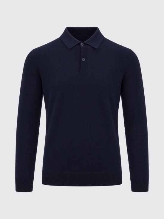 26FW 발렌타인 폴로 티셔츠 B2W03416W02 13777 Navy - BALLANTYNE