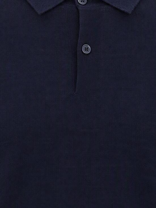 26FW 발렌타인 폴로 티셔츠 B2W03416W02 13777 Navy - BALLANTYNE