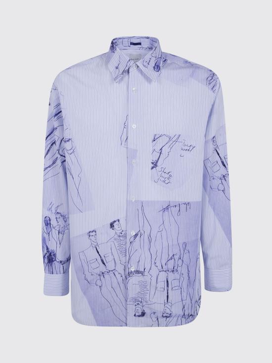 26FW 폴 스미스 셔츠 M1RA118W03213 40 Blue - PAUL SMITH