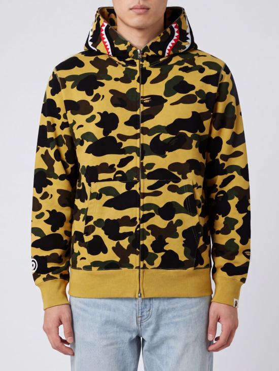 26FW 베이프 긴팔 티셔츠 001ZPM801012M Yellow