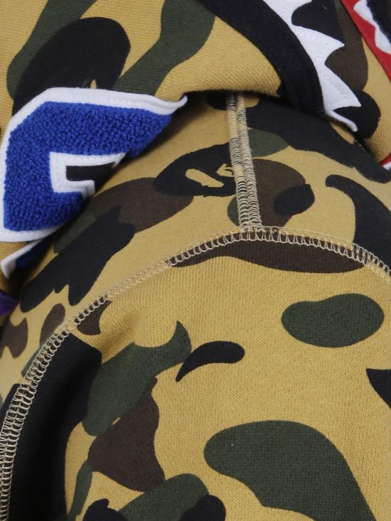 26FW 베이프 긴팔 티셔츠 001ZPM801012M Yellow - BAPE