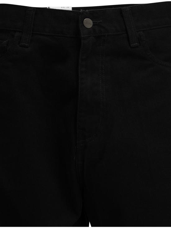 26FW 칼하트 WIP 데님 팬츠 I03375689 02 Black - CARHARTT WIP