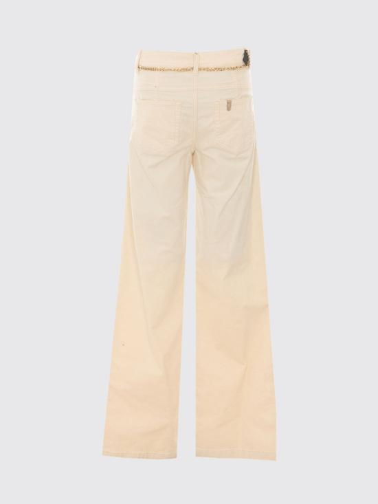 26FW 리우조 팬츠 UF6088T702A 30905 Yellow Cream - LIU JO